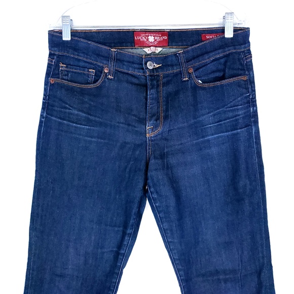 Lucky Brand Women Sofia Boot Jean Mid Rise Size 12 (32x29) - Picture 3 of 7